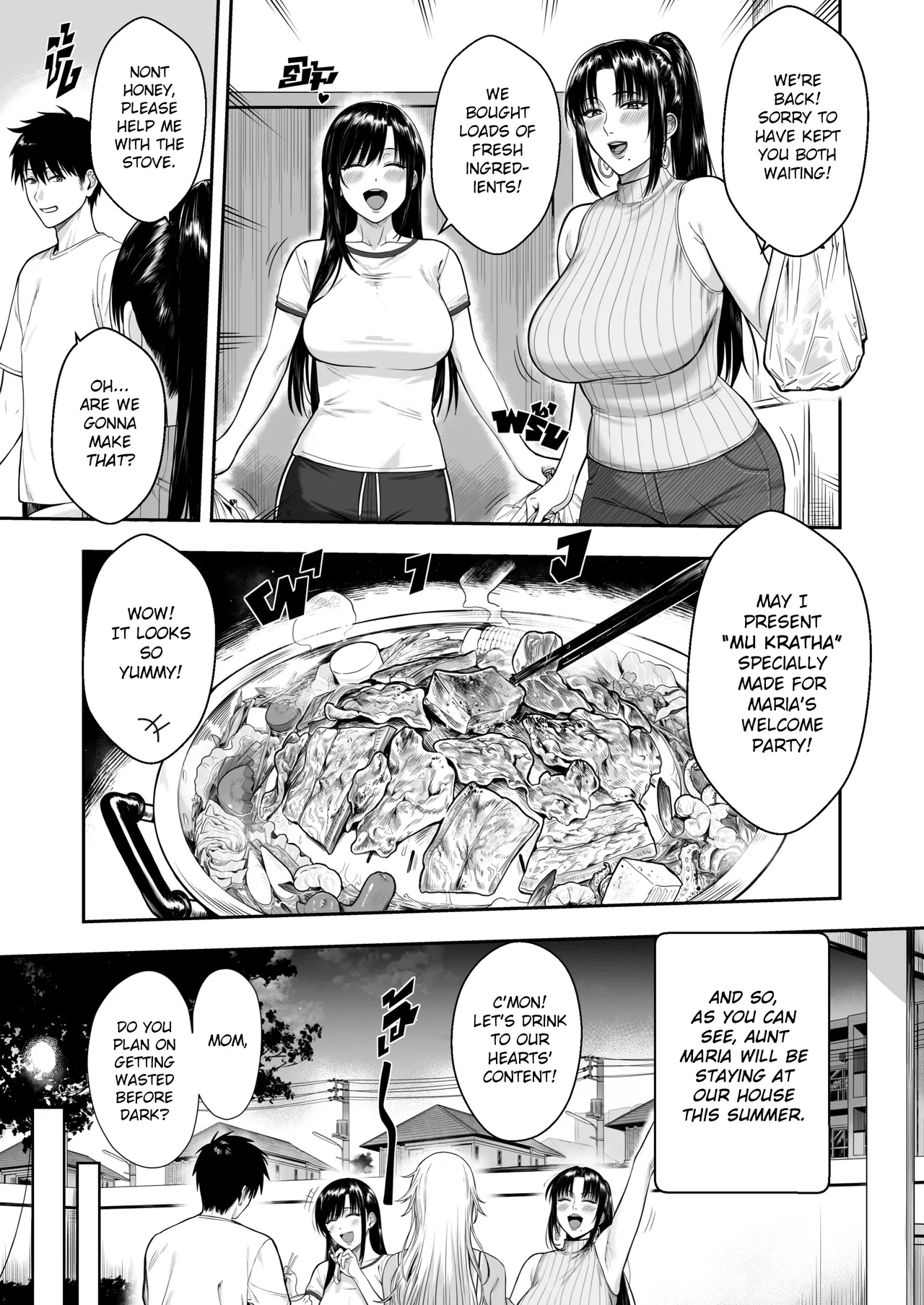 Hentai Manga Comic-My Mother's Friend-Read-7